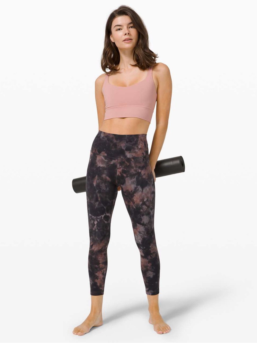Lululemon Align Pant - Diamond Dye Graphite Grey Pink Pastel
